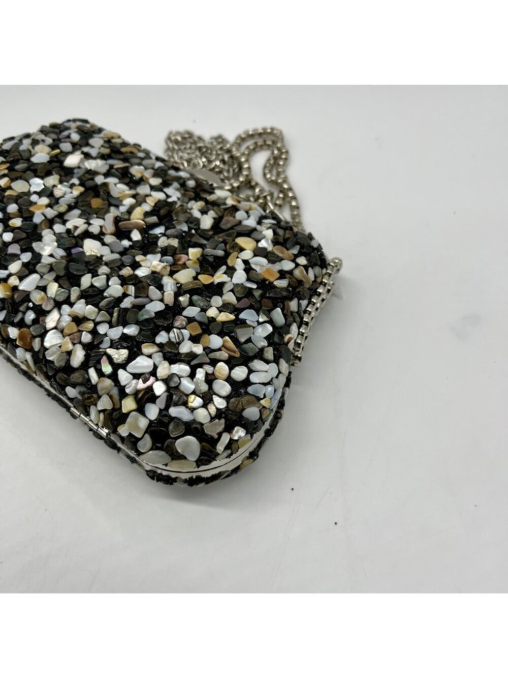 Nina Rock Candy Minaudiere Crystal Life Lock Clutch Bag - Picture 8 of 11